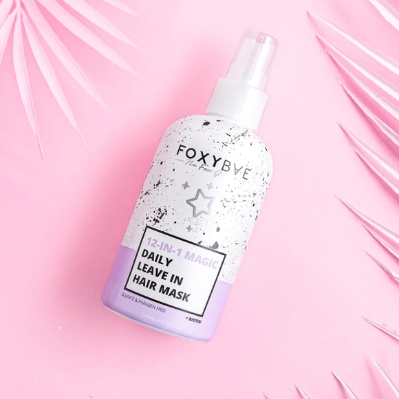 FoxyBae 12-in-1 Daily Leave in Hair Mask 8oz NWT - Picture 3 of 5